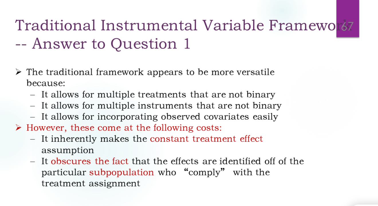 Lecture Randomized Experiments With Noncompliance